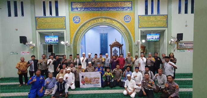 Usai Sertijab, Kapolres Meranti AKBP Kurnia Laksanakan Subuh Keliling Perdana