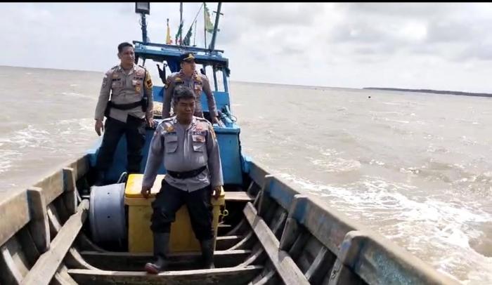 Menembus Gelombang Angin Utara, Polsek Rangsang Tetap Semangat Gelar Cooling System Pemilu Damai