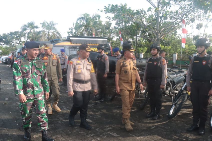 Apel Kesiapsiagaan Dalam Rangka Penanganan Banjir, Ini Kata Kapolres Meranti