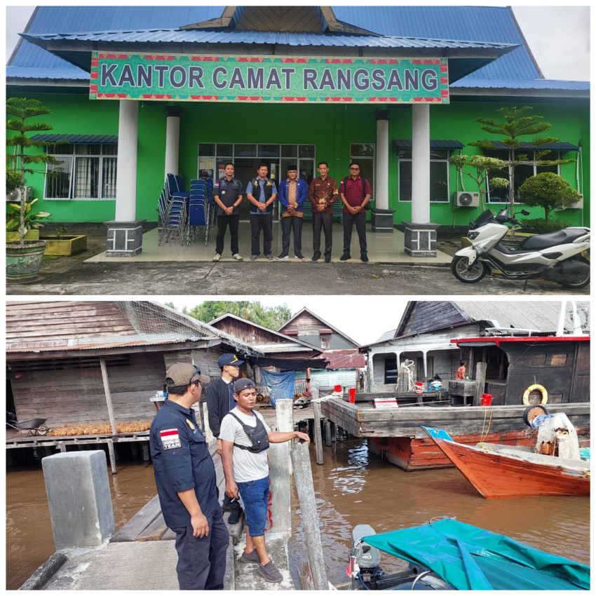 Imigrasi Kelas II TPI Selatpanjang Turunkan Tim Pencegahan Imigran Gelap dan Penyeludupan Manusia di Pulau Terluar Meranti