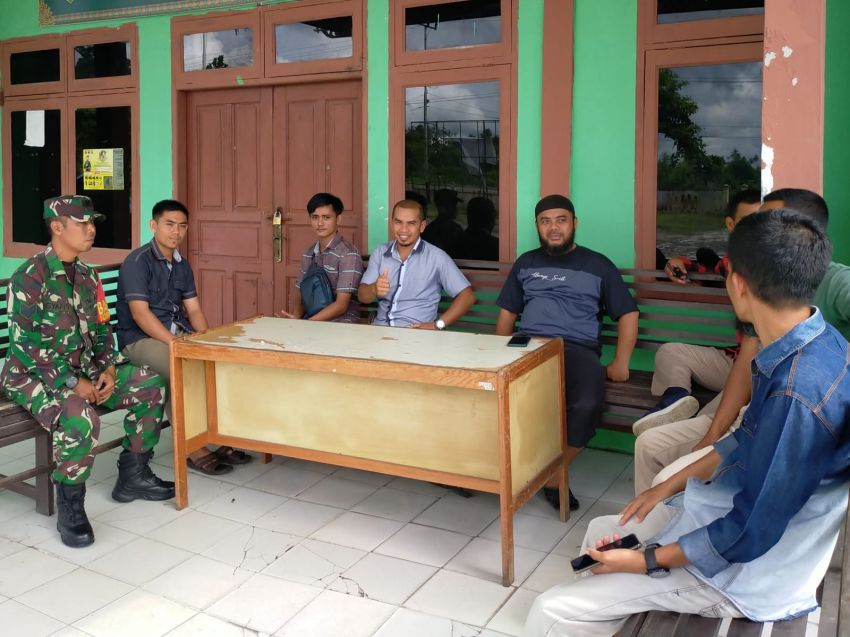 Babinsa Serma Safi'i Lakukan Komsos Dengan Warga Binaan di Desa Alai