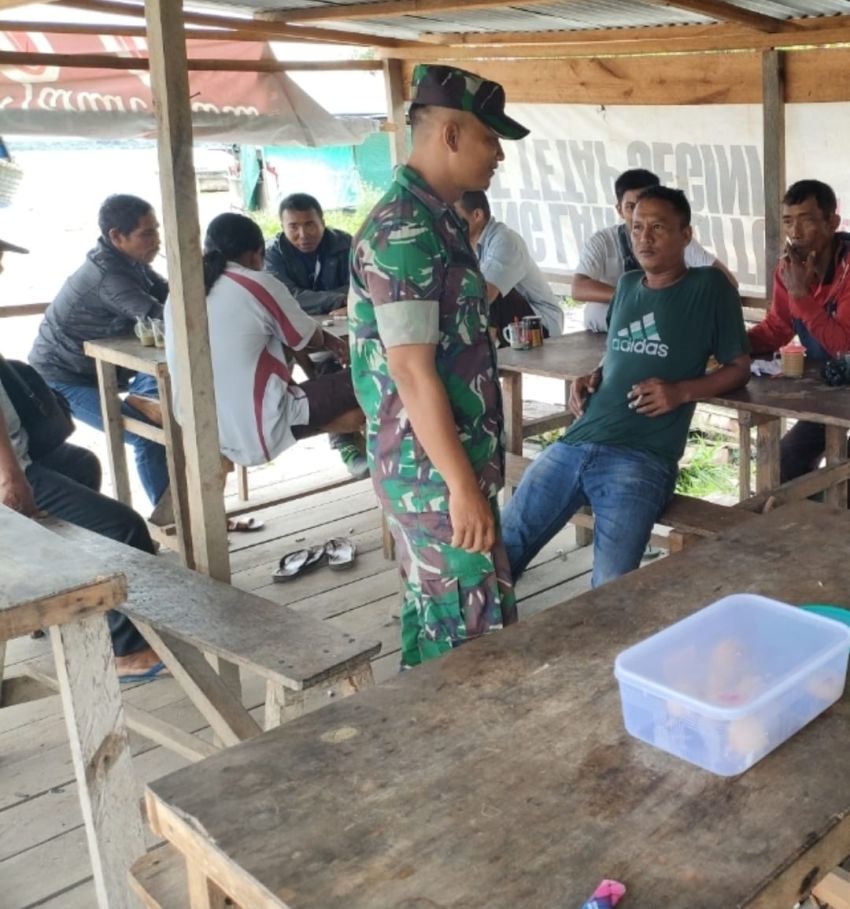Serda Muslim Lakukan Komsos Dengan Warga Desa Tanjung Darul Takzim