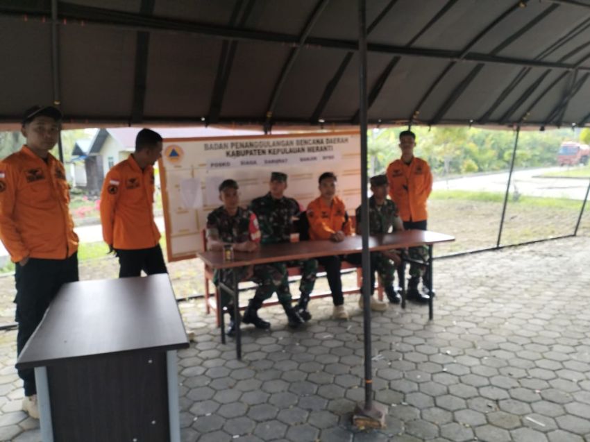 Babinsa Koramil 02 Tebingtinggi Ikut Aktif Penanganan Bencana Alam