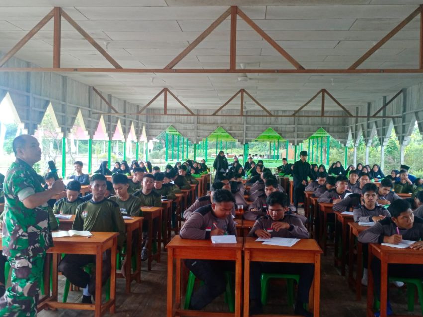 Danramil 02 Tebing Tinggi Kunjungi Ponpes Darul Fikri