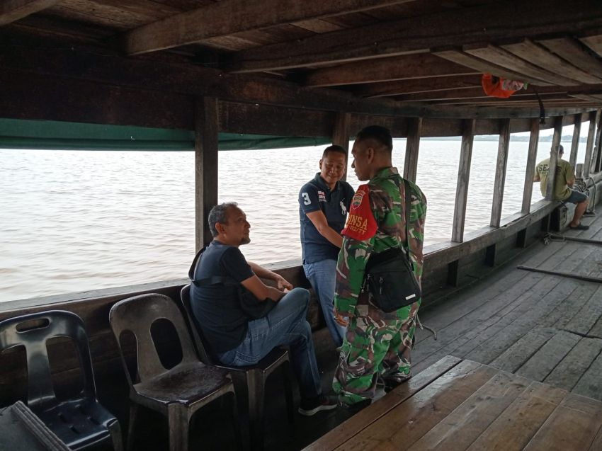 Komsos Dengan Warga Desa Binaan, Serka Anton Harianja Sampaikan Sejumlah Hal Penting