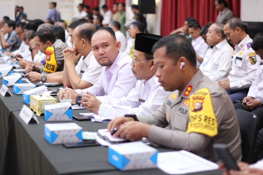 Jelang Distribusi Logistik Pemilu 2024, Kapolres Meranti Pastikan Situasi Aman dan Kondusif