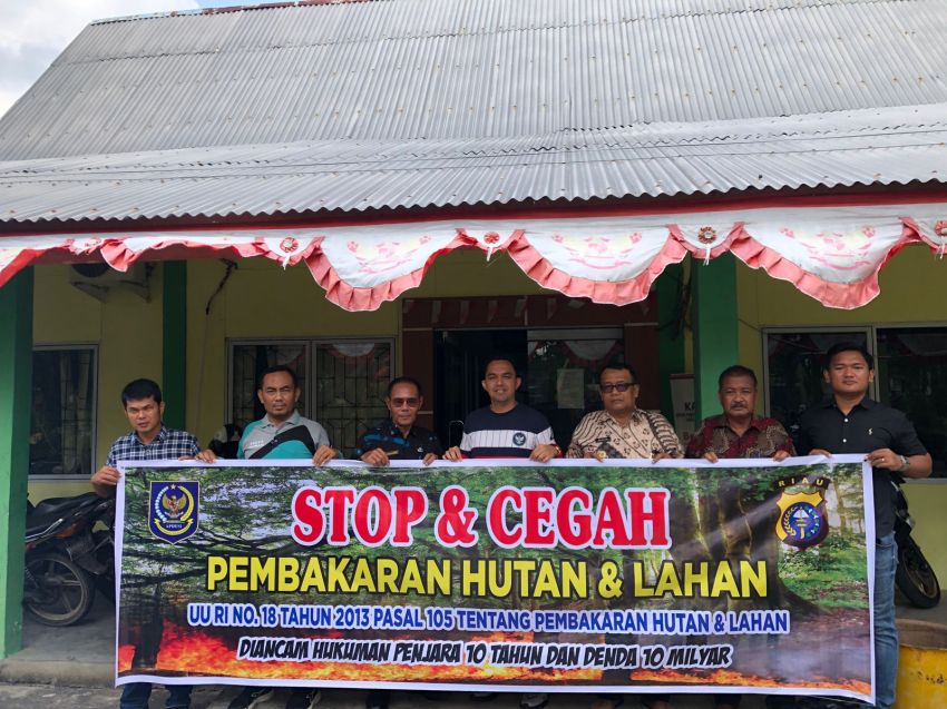 Dukung Pencegahan Karhutla, Dinas PMD Meranti Temui Dit Intelkam Polda Riau