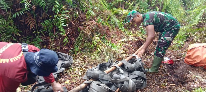 Pasca Diguyur Hujan Lebat, Katlahut di Desa Penyagun Padam Total
