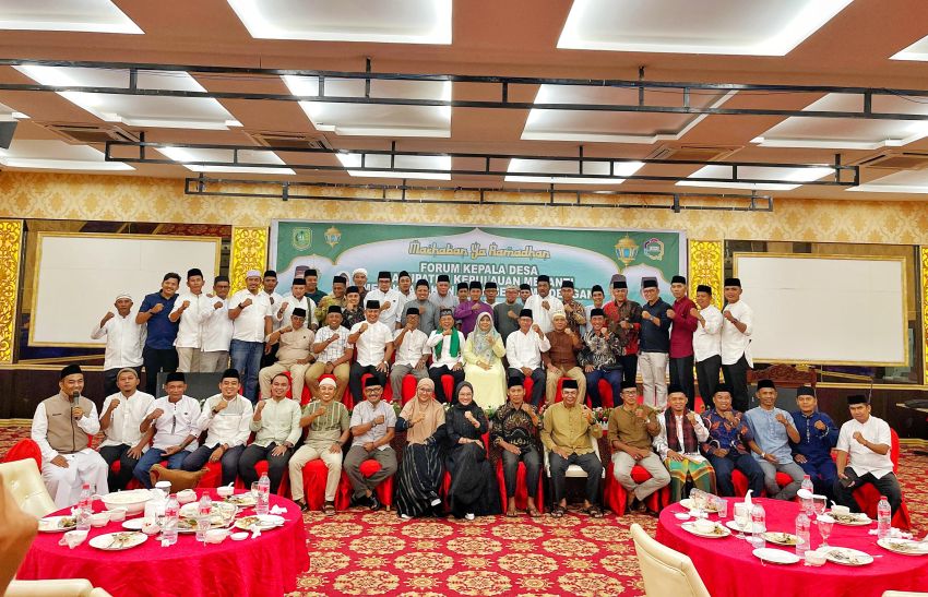 Plt Bupati Meranti Buka Bersama Forum Kepala Desa