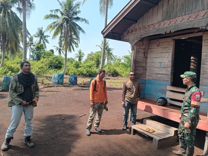 Jaga Hubungan Baik, Pratu Edowar Fermata Fili Lakukan Komsos dengan Warga Binaan