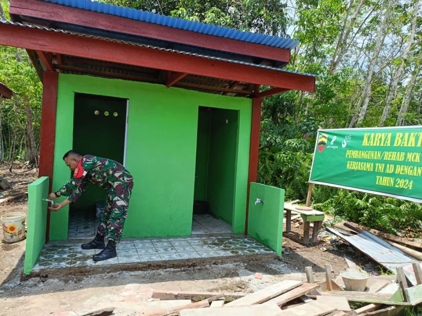 MCK Yang Dibangun di Desa Tanjung Siap Digunakan