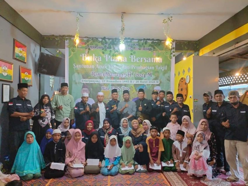 Raih Berkah Ramadhan 1445 H, PPMLN Buka Puasa Bersama dan Santuni Anak Yatim