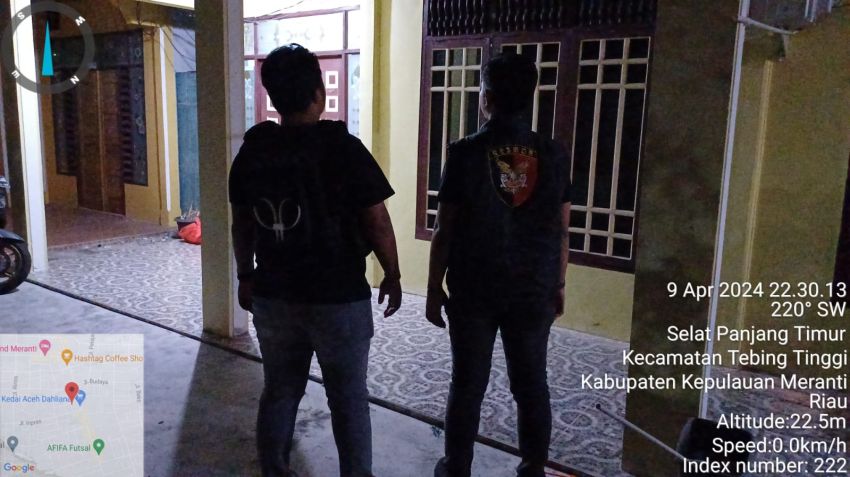 Satgas Gakum dan Satgas Prepentip Laksanakan Patroli Rumah Kosong yang Ditinggal Mudik