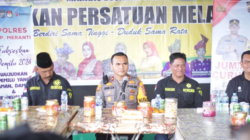 Jumat Curhat, Wakapolres Meranti Sambangi Markas GPM