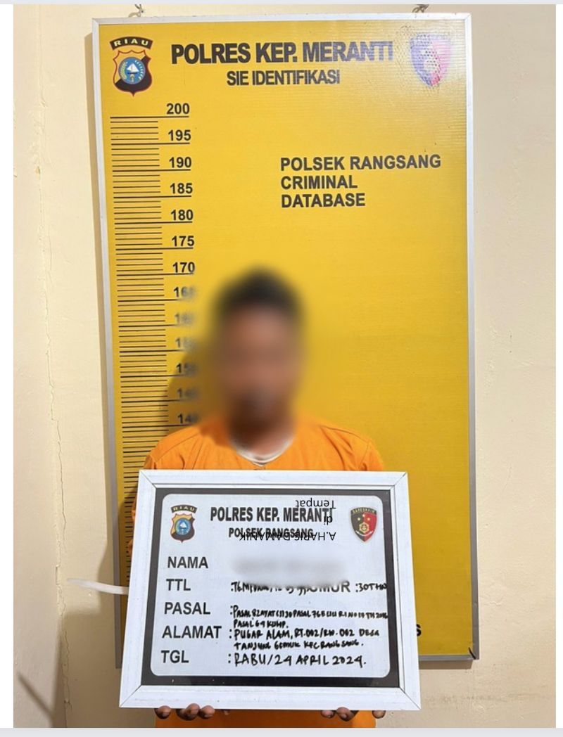 Cabuli 6 Anak Laki-laki, Pria 30 Tahun di Rangsang Ditangkap Polisi