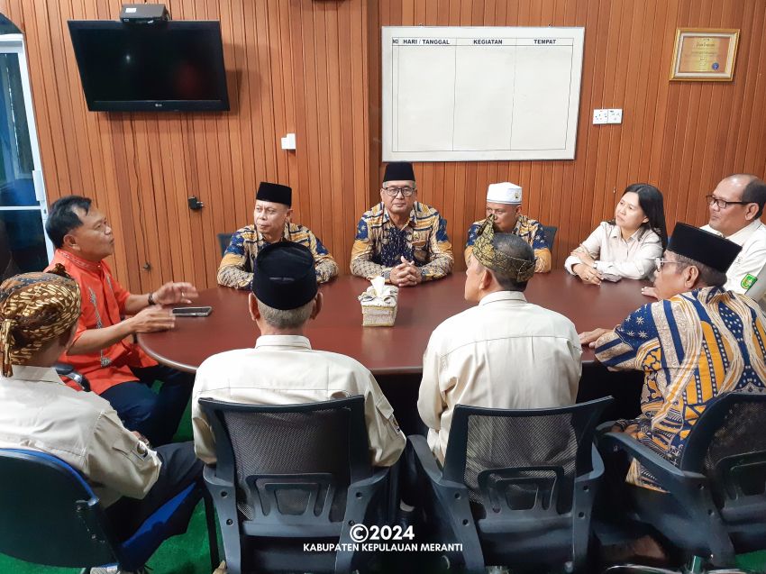 Plt Bupati Asmar Terima Kunjungan FKUB Riau, Koordinasi Perihal Kegiatan Dialog Lintas Agama