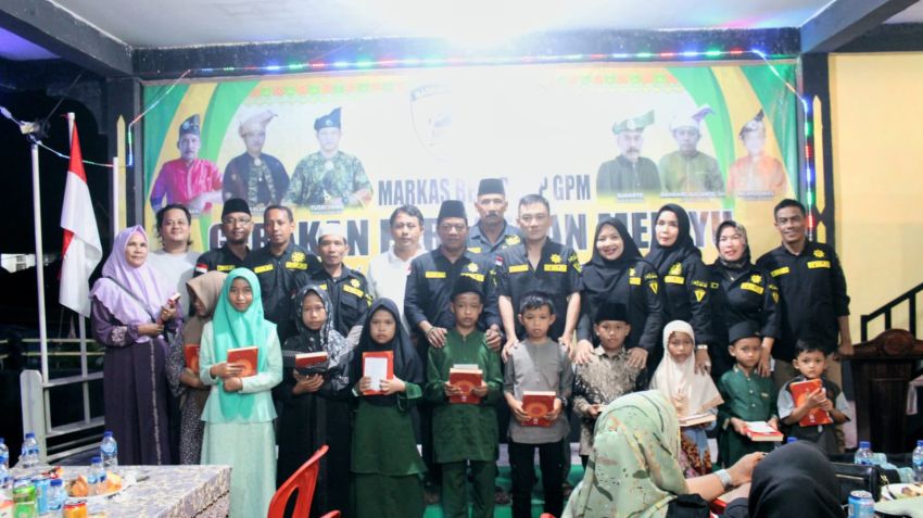 DPP GPM Gelar Halal Bihalal dan Santuni Anak Yatim di Meranti