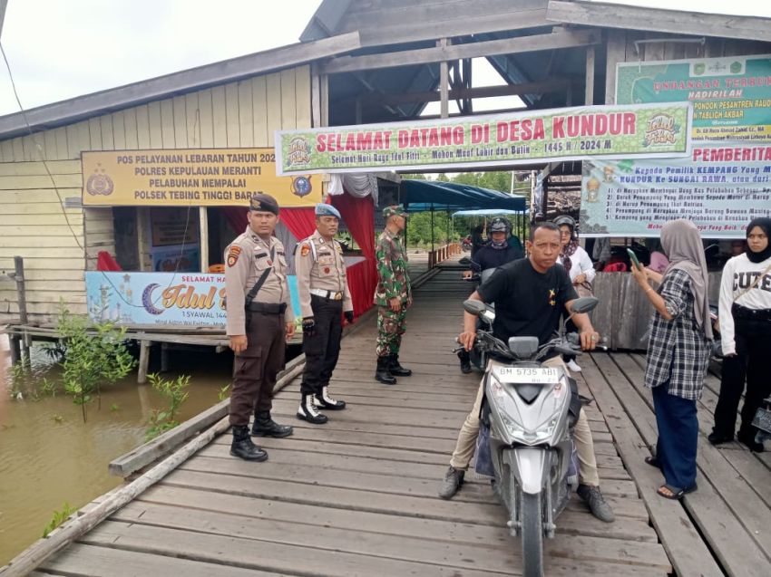 Arus Mudik di Pelabuhan Mempalai - Kundur Terpantau Lancar