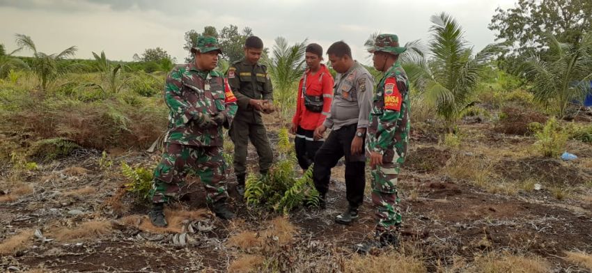 Serka Subar Bersama Bhabinkamtibmas dan MPA Lakukan Pencegahan Dini Karlahut