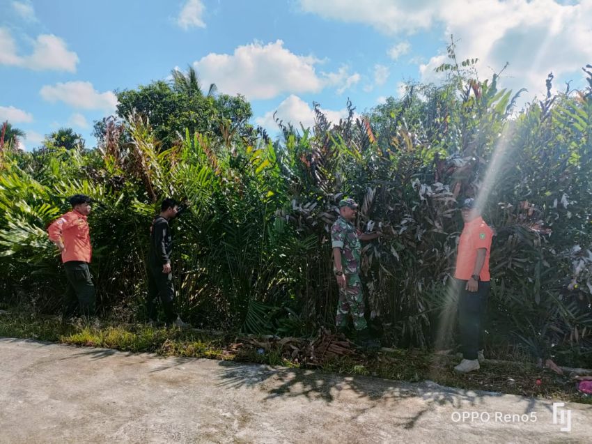 Serda Eka Rafiz Bersama BPBD dan MPA Patroli dan Sosialisasi Cegah Karlahut