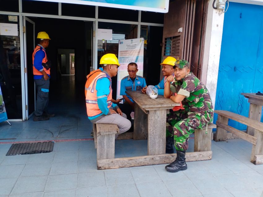 Komsos Dengan Warga Desa Binaan, Ini Yang Disampaikan Serda Zulkarnain Harahap