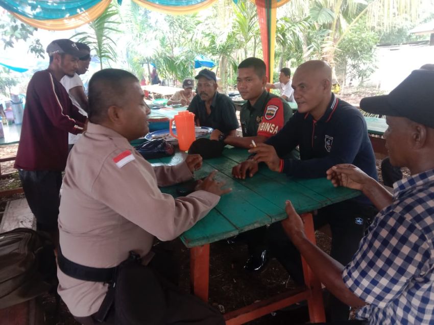 Serda Nauval Lakukan Komunikasi Sosial Warga Desa Alai Selatan