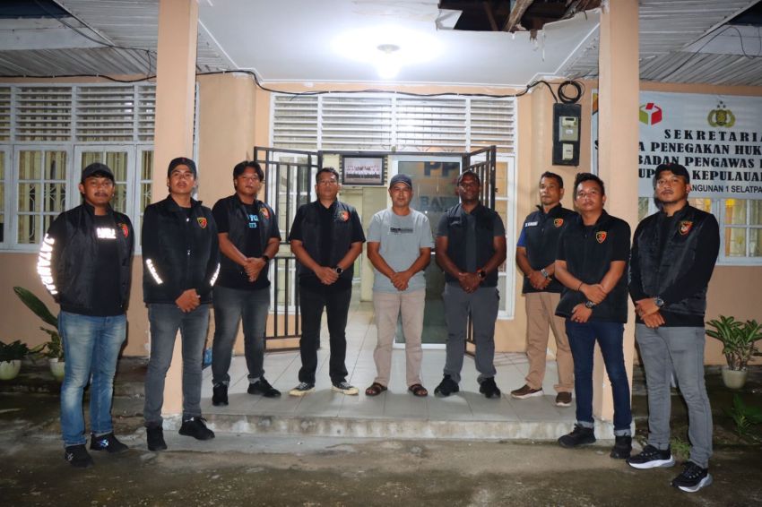 Sat Reskrim Polres Meranti Gelar Patroli Blue Light dan Harkamtibmas