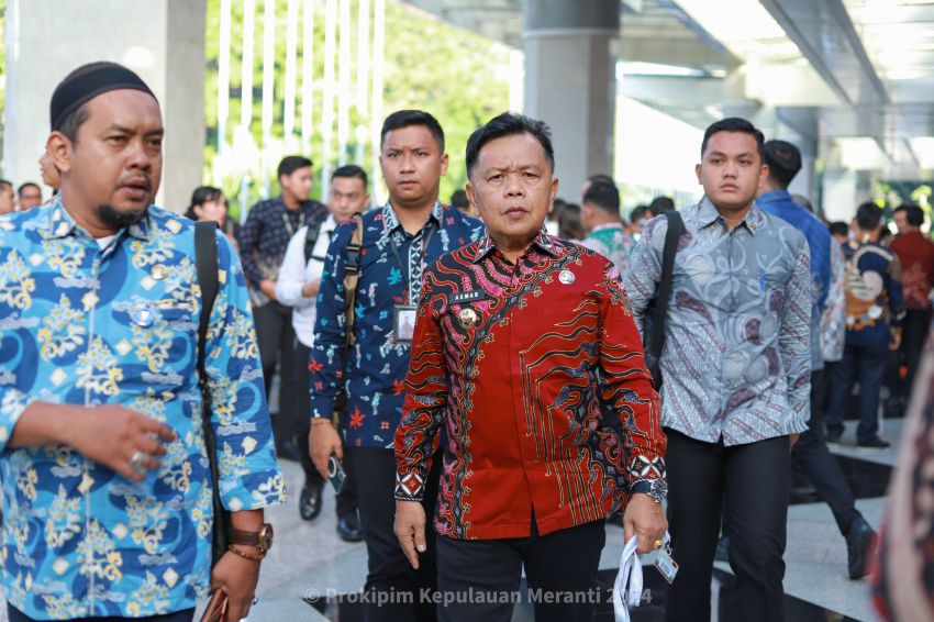 Dihadiri Presiden Jokowi, Bupati Asmar Ikuti Penyampaian Laporan Hasil Pemeriksaan Keuangan Pemerintah Pusat Oleh BPK RI