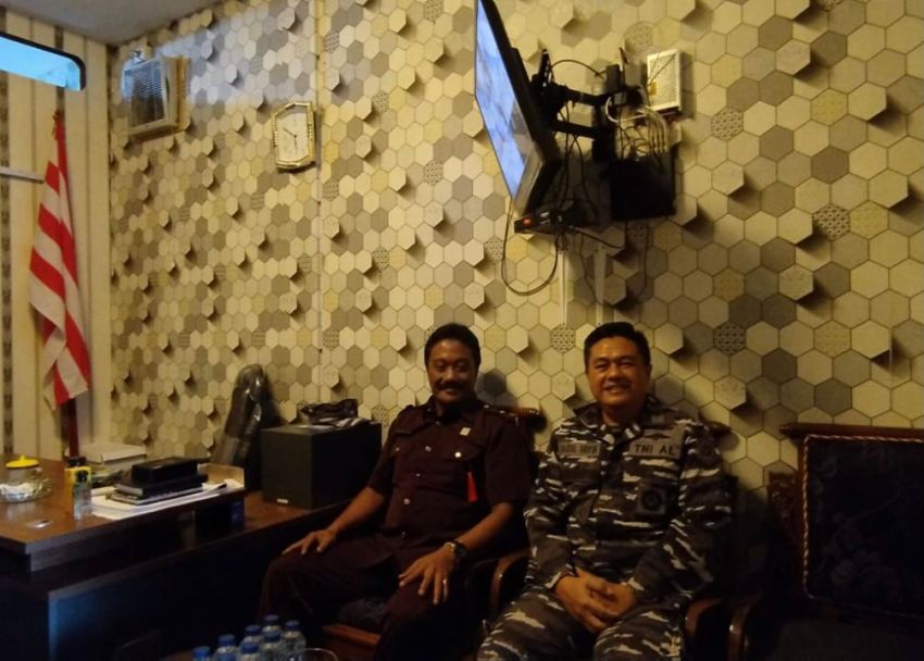 Perkuat Koordinasi, Kanim Selatpanjang Silaturahmi ke Disdukcapil dan Pos AL