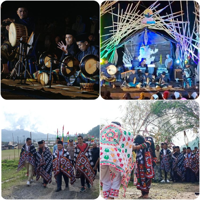 Tampil Memukau, Sanggar Bathin Galang Meranti Ikut Meriahkan Festival Panen Kopi Gayo