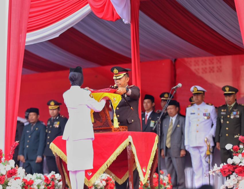 Jadi Irup Peringatan HUT ke-79 RI, Kapolres Ajak Generasi Muda Isi Kemerdekaan Dengan Hal-hal Positif