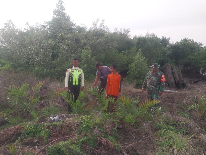 Gandeng Scurity dan MPA, Serka Subar Patroli Cegah Karhutla di Desa Repan