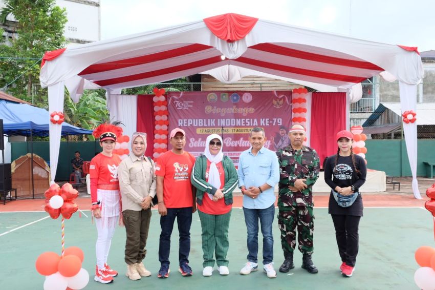 Koramil 02 Tebingtinggi dan Kelurahan Selatpanjang Barat Taja Lomba Sempena Hari Kemerdekaan