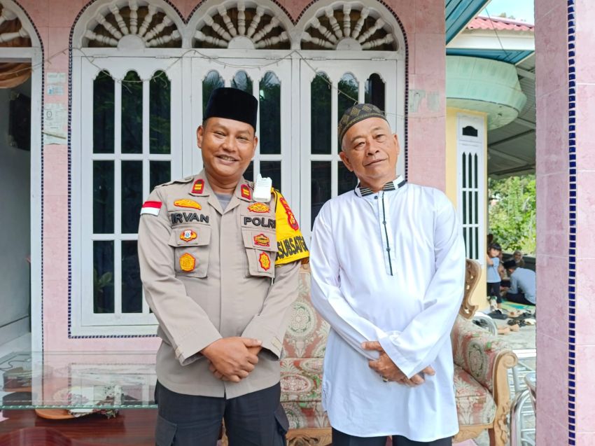 Cooling System Jelang Pilkada, Iptu Roly Irvan Temui Ketua LAMR Rangsang Barat