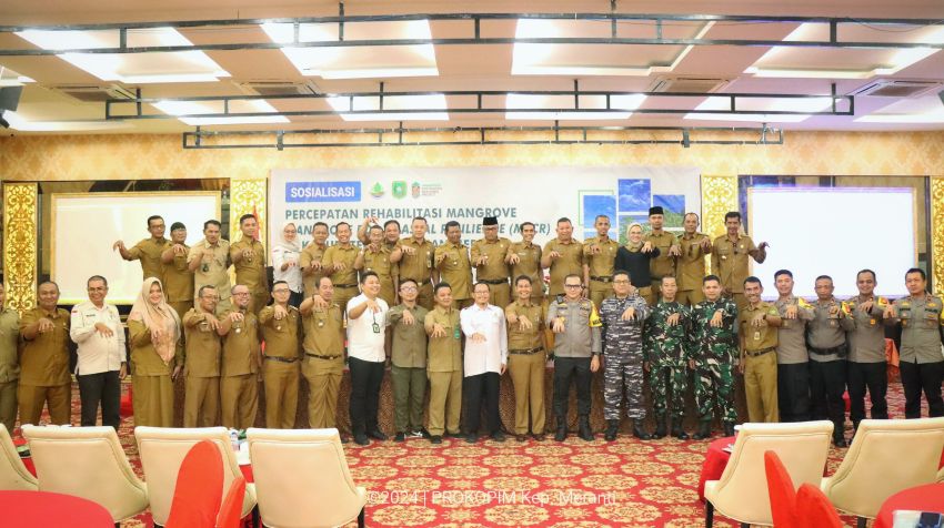Pemkab Meranti Sambut Baik Percepatan Rehabilitasi Mangrove BRGM