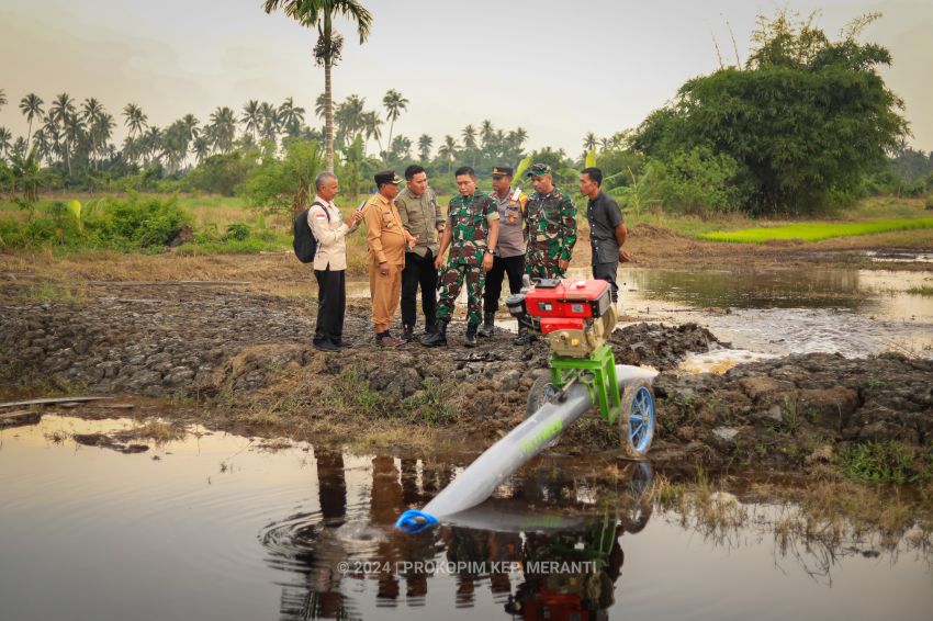 Pemkab Meranti Harap Kunjungan Brigjen TNI Triyono Mampu Optimalkan Lahan Rawa
