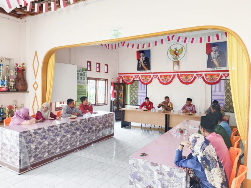 Wujudkan Pilkada Damai, Polsek Rangsang Barat Gencarkan Cooling System