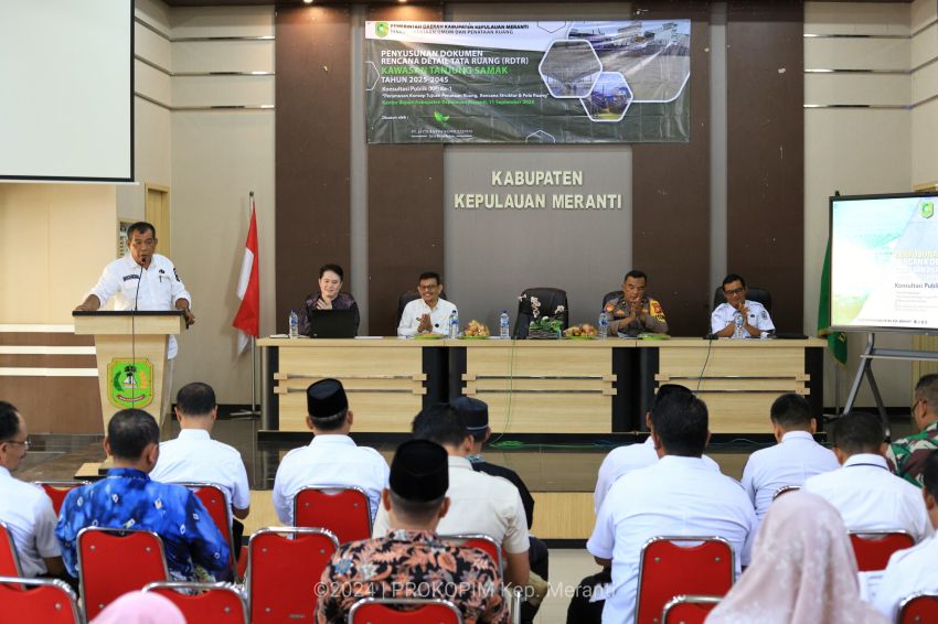 Dinas PUPR Gelar Konsultasi Publik RDTR Kawasan Perkotaan Tanjung Samak