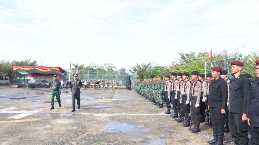 Dandim 0303/Bengkalis Pimpin Upacara Peringatan HUT TNI ke-79