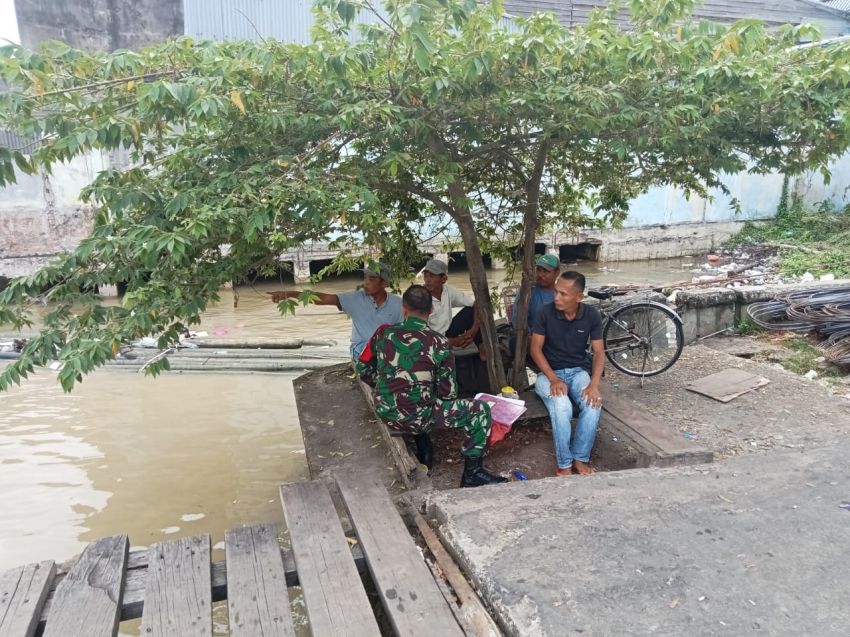 Komsos Dengan Warga Tenan, Ini Yang Disampaikan Koptu Muherli