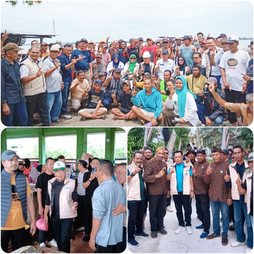 Asmar dan Muzamil Blusukan Pasar hingga Kampanye Dialogis Disejumlah Titik di Tebingtinggi