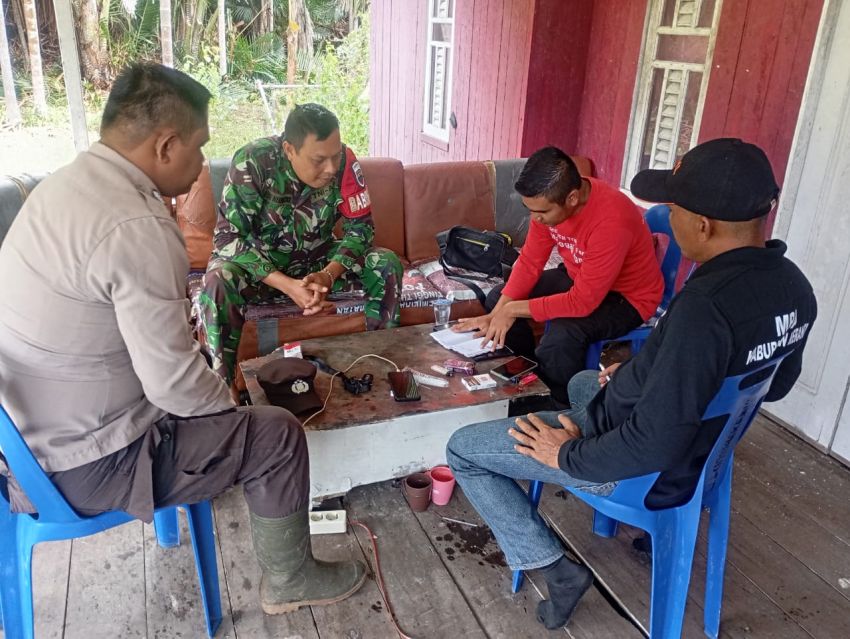 Jaga Silaturahmi, Serda Dedi Hermansyah Terus Lakukan Komunikasi Sosial