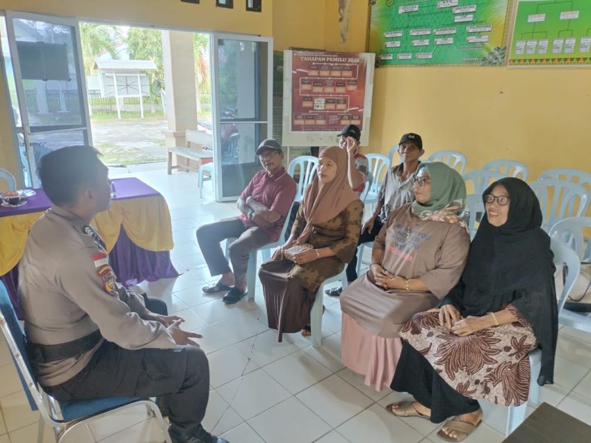 Jaga Kondusifitas Pasca Pilkada, Polsek Rangsang Barat Gencar Lakukan Cooling System