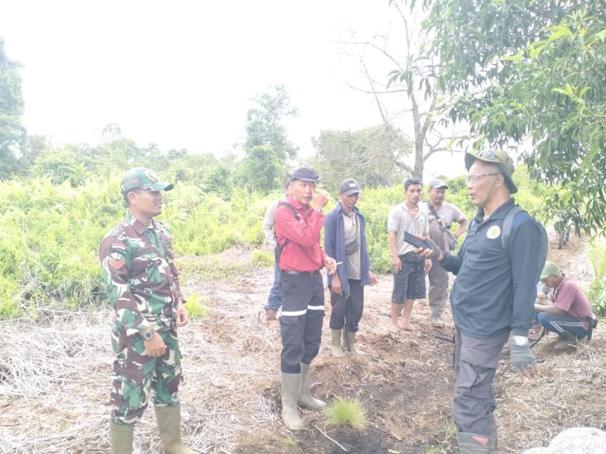 Lakukan Komsos Dengan Warga Sungai Gayung Kiri, Koptu Masran Sampaikan Sejumlah Hal Penting