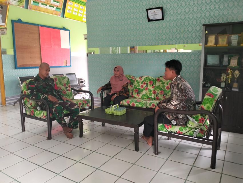 Gelar Komsos di Desa Penyagun, Ini Yang Disampaikan Pratu James T Gulo