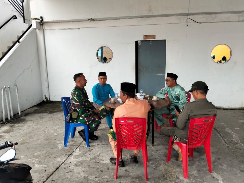 Gelar Komsos di Selatpanjang Selatan, Ini Yang Disampaikan Sertu M Amri