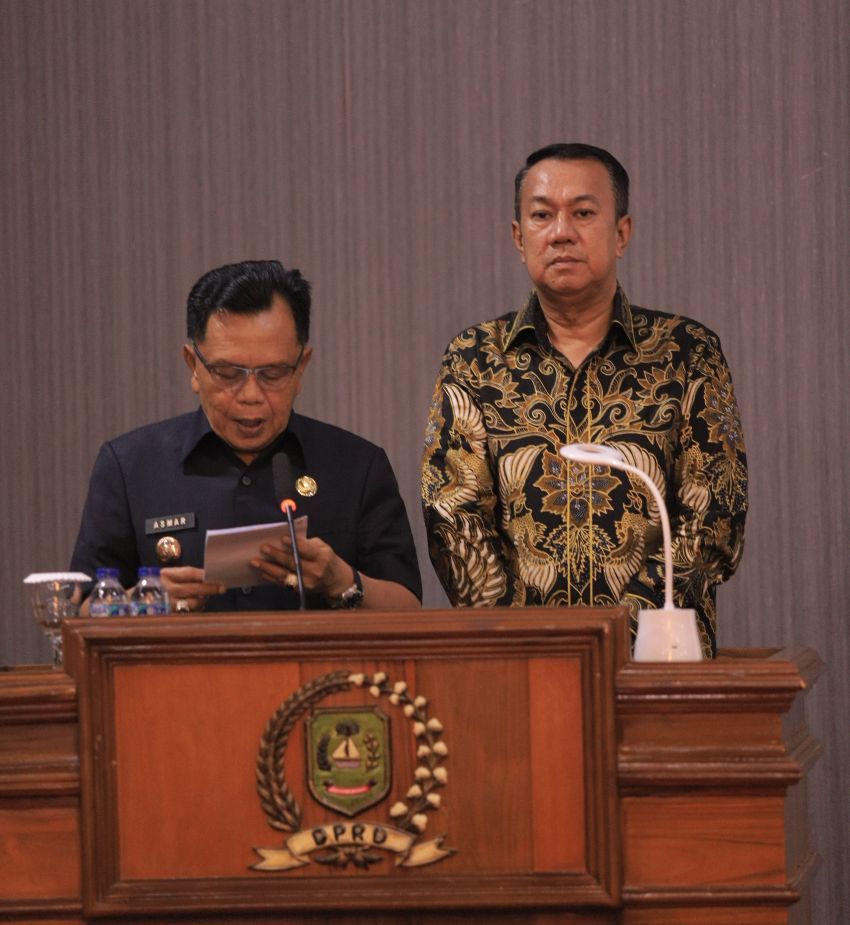 Hadiri Paripurna DPRD Meranti, Begini Sambutan Bupati dan Wakil Bupati Terpilih