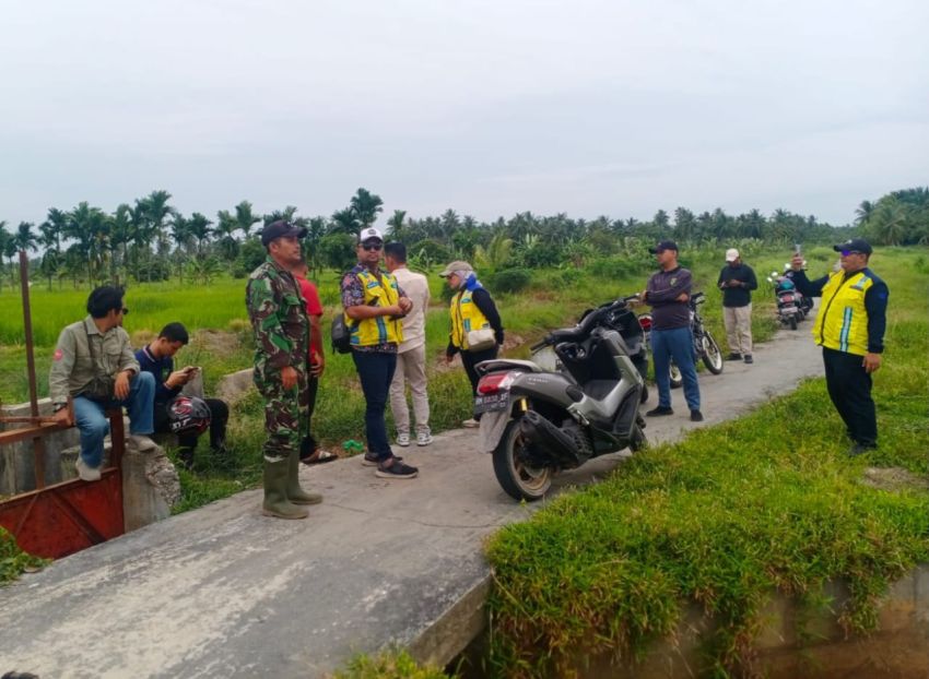 Babinsa Koramil 02 Tebingtinggi Lakukan Pendampingan Kunjungan Tim BWS Sumatera III