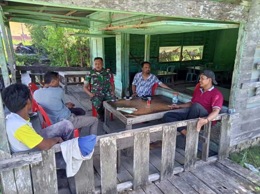Serda Dedi Hermansyah Lakukan Komsos Dengan Warga Sungai Tohor, Ini Yang Dibahas