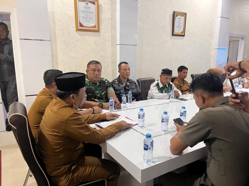Serma Agus WP Ikuti Rapat Persiapan Menyambut Bulan Suci Ramadhan 1446 H